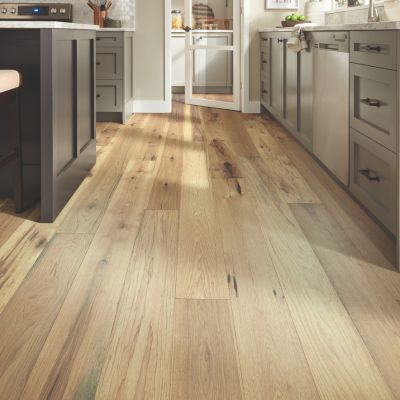 hardwood flooring in a kitchen